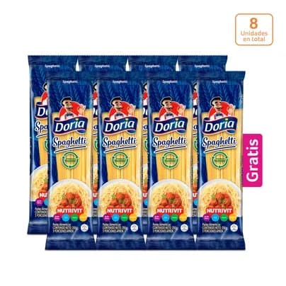 Spaghetti Doria Clásica x 250g c/u