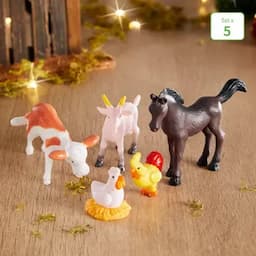 Set x 5 Muñecos Mini Pesebre-0