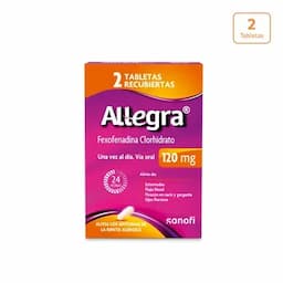 Allegra x 120mg x 2 Tabletas-0