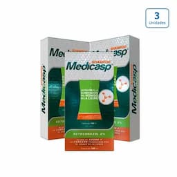 Shampoo Medicasp 2% x 3 unds x 100ml c/u-0