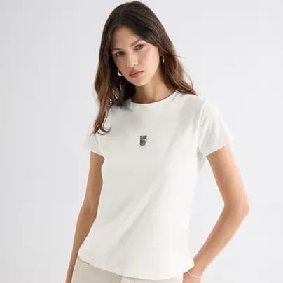 Seven Seven Camiseta manga corta crudo S