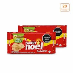 Saltín Noel Eco x 805g x 10 Tacos internos c/u-0