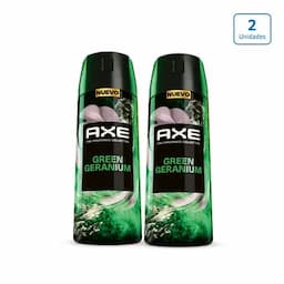 Fragancia Axe Green Geranium  x2 x150ml-0