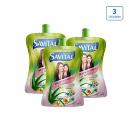 Shampoo Savital Multivitaminas x3 x100ml-0