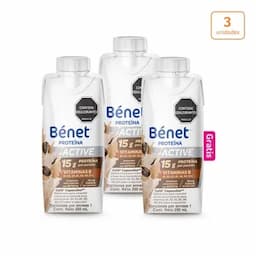 Proteína Bénet líquida Café Cappuccino x 250ml paga 2 lleva 3 -0