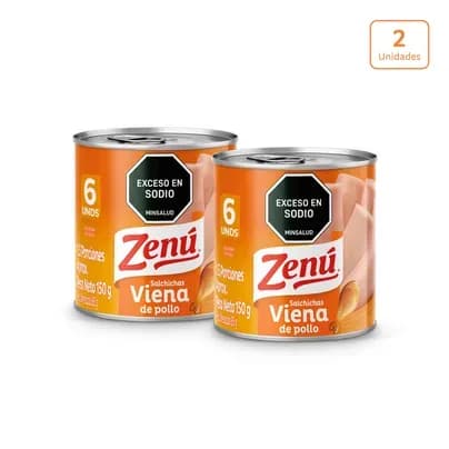 Salchichas Viena de pollo x 150g c/u