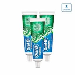 Crema Oral B Complete Doble Explosión x 3 unds x 66ml c/u-0