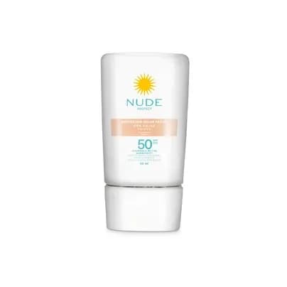Protector solar facial Nude con color FSP50 x 50ml