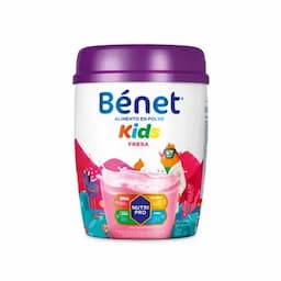 Alimento en polvo Bénet Niños fresa x 240g-0
