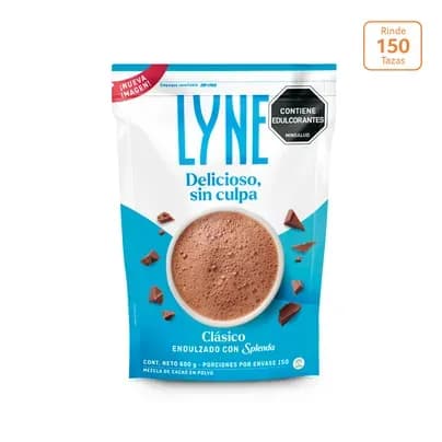 Chocolate en polvo LYNE con Splenda Doypack x 600g