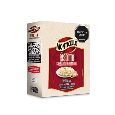 Risotto Monticello Carnaroli Formagi x210g