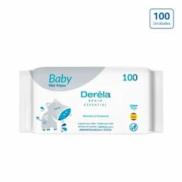 Toallitas húmedas Derela x 100 unds-0