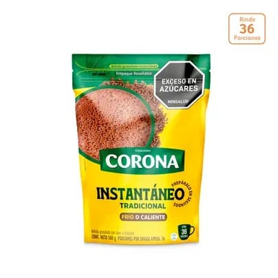Chocolate instantáneo Corona x 500g