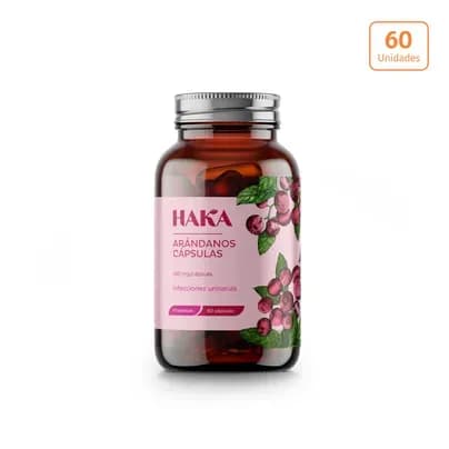 Cápsulas Haka Arándanos x 60 unds