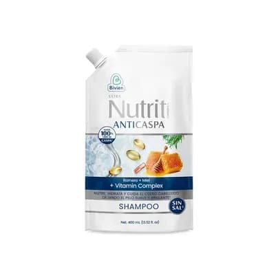 Shampoo Nutrit Anticaspa Doy pack X 400ml