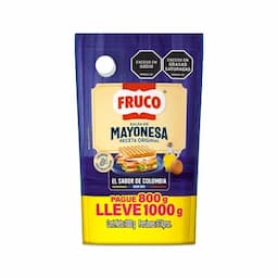 Mayonesa Fruco Paga 800g lleva 1.000g-0
