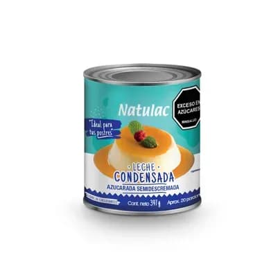 Leche condensada Natulac x 397g