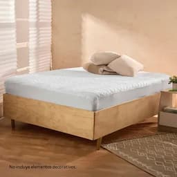 Protector de colchón cama queen-0