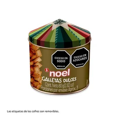 Galletas Noel Cofre Carrusel A x 80g