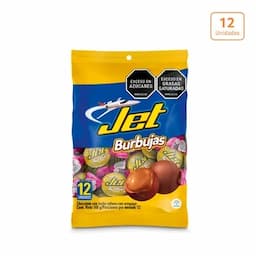 Jet Burbujas Arequipe x 141.6g x 12 unidades x 11.8g c/u -0