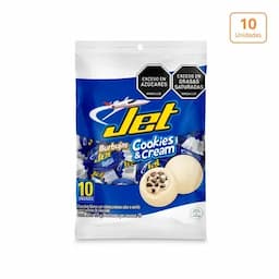 Jet Burbujas Cookies & Cream x 115g x 10 unds x 11.5g c/u-0