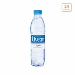 Agua potable Livean sin gas x 24 unds x400ml c/u-0