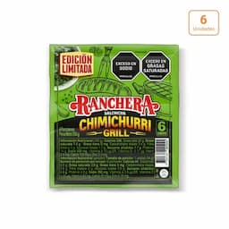 Salchicha Ranchera Chimichurri x 204g x 6 unds-0