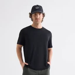 Seven Seven Camiseta manga corta masculina negro XS-0