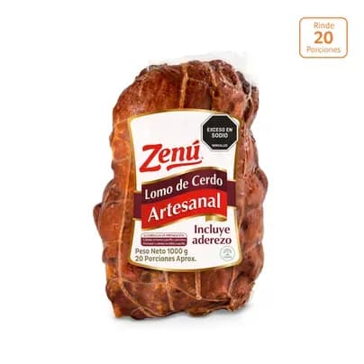 Lomo de Cerdo Artesanal Zenú x 1kg