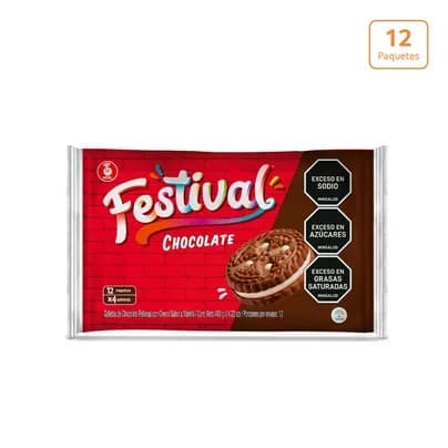 Festival Chocolate x 403g x 12 Paquetes