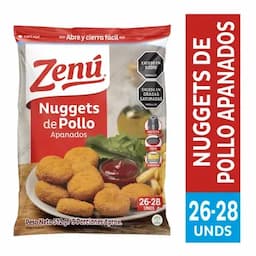 Nuggets de pollo apanados Zenú x 512g-0