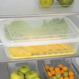 Almacenador con rejilla amarilla-0