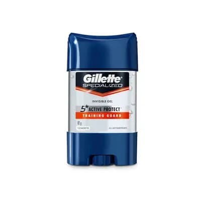 Desodorante Gillette Antitranspirante Training Guard en gel x 82g
