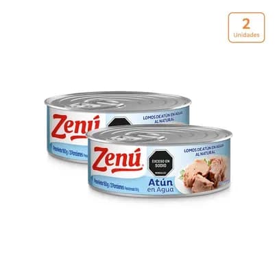 Lomo de atún Zenú en agua x 160g c/u