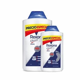 Talco Rexona Efficient x 180g + 55g-0