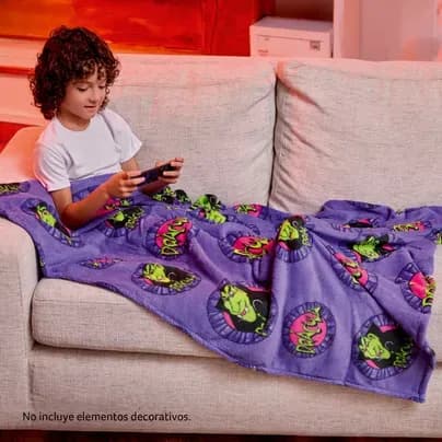 Cobija morada Drácula