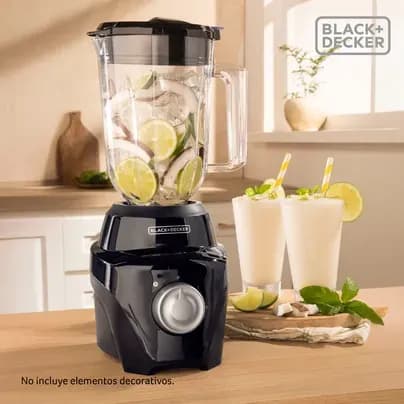 Licuadora ice crush negra Black+Decker