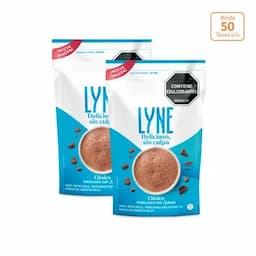 Chocolate en polvo Lyne con Splenda x 200g c/u-0