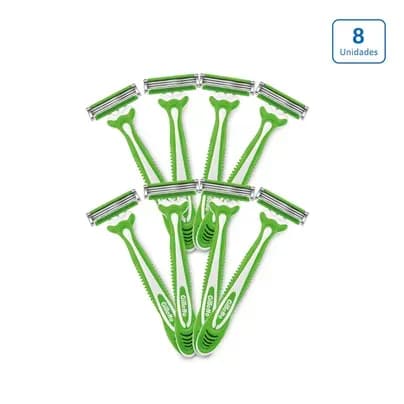 Maquina de afeitar Gillette Prestobarba 3 Sensitive x 8 unds