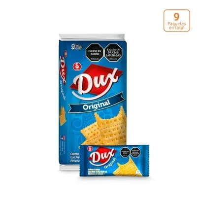 Galletas Dux Original x 250g x 9 Paquetes