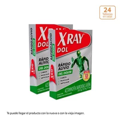 X Ray Dol x 24 Tabletas