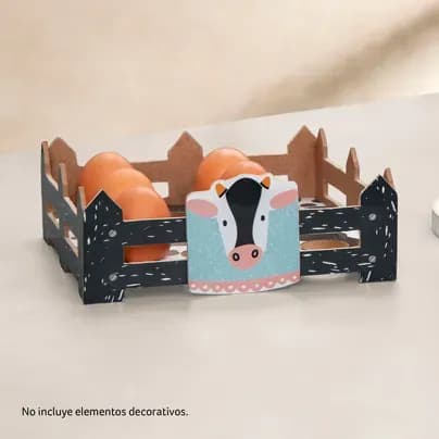 Porta huevos Vaca