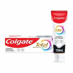 Crema Dental Colgate Total Prevención Activa Carbón x 150ml-0