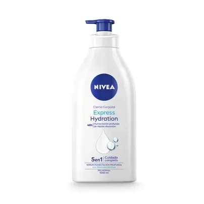 Crema corporal Nivea Hidratación Express x 1L
