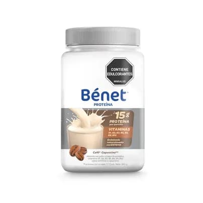 Proteína Bénet cappuccino x 340g	