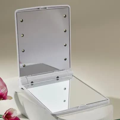 Espejo Portátil Con luces Led