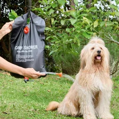 Bolsa para ducha portátil 