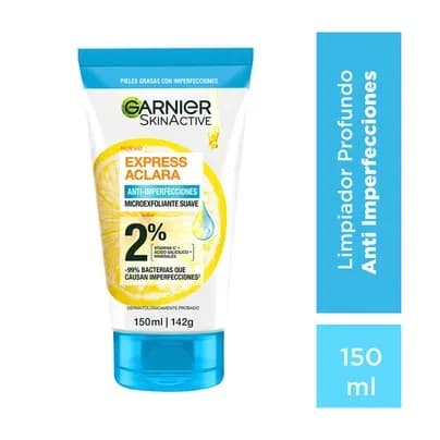 Exfoliante Facial Garnier Anti Imperfecciones x 150ml
