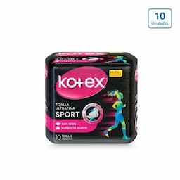 Toallas Higiénicas Kotex Ultrafina X 10 unds-0