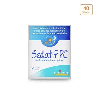 Sedatif x 40 tabletas